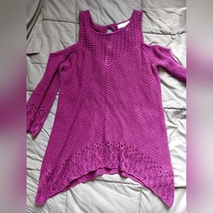 Women's Size Small Dark Pink Lauren Conrad Shirt